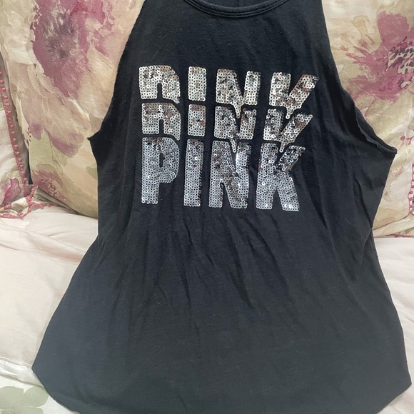 Victoria secret pink Bling Tank  top - Picture 2 of 3
